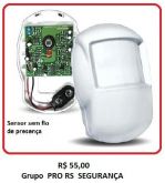 Sensor de Presença Sem Fio